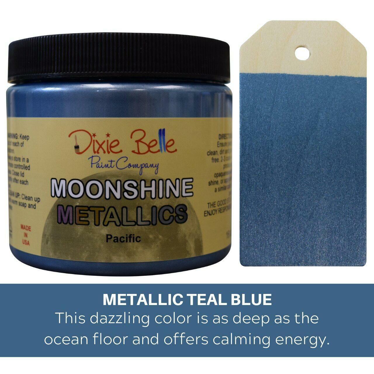 Moonshine Metallic | Pacific | Meeresblau Metallikfarbe - Lioness Vintage