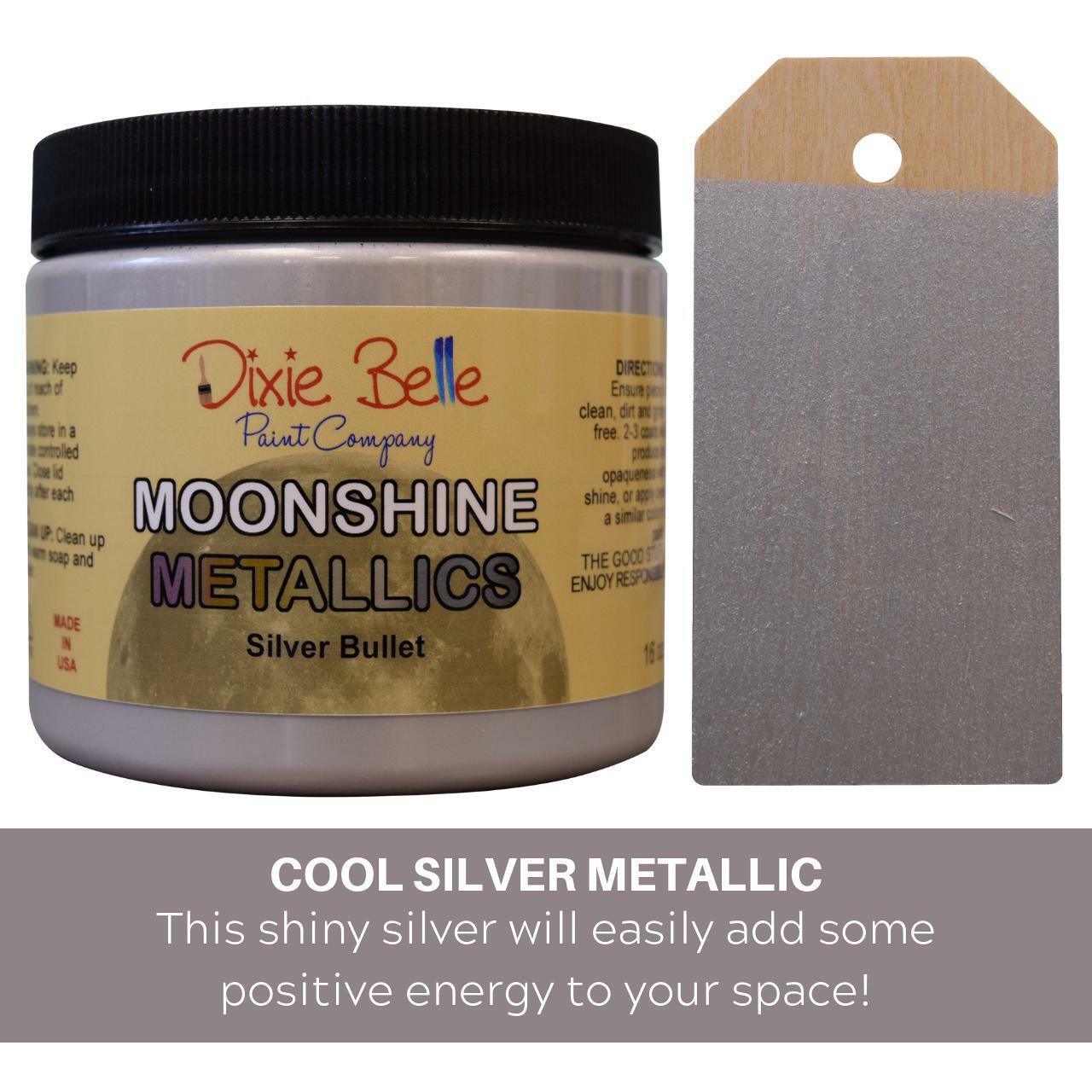 Moonshine Metallic | Silver Bullet | Silber Metallik - Lioness Vintage