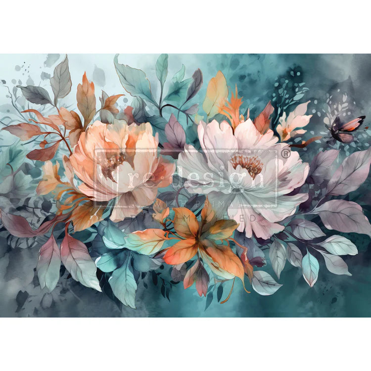 Floral Dream | DIN A1 Decoupage Fiber Paper | ReDesign