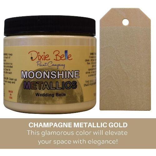 Moonshine Metallic | Wedding Belle | Champagner Metallicgold - Lioness Vintage