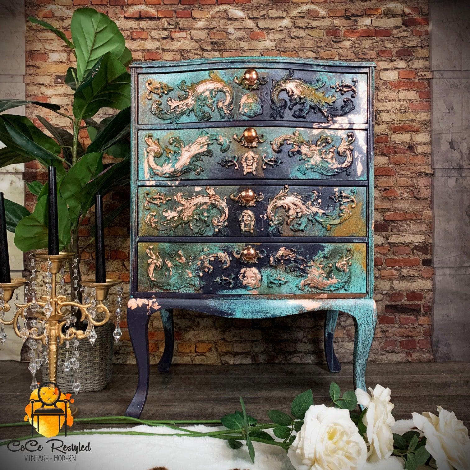 Portico Scroll I | ReDesign | Barock Silikonform - Lioness Vintage