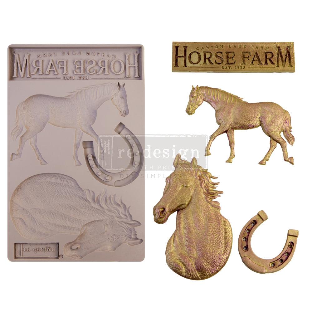Prima ReDesign Mould - Majesty Beauty, Pferd - Lioness Vintage
