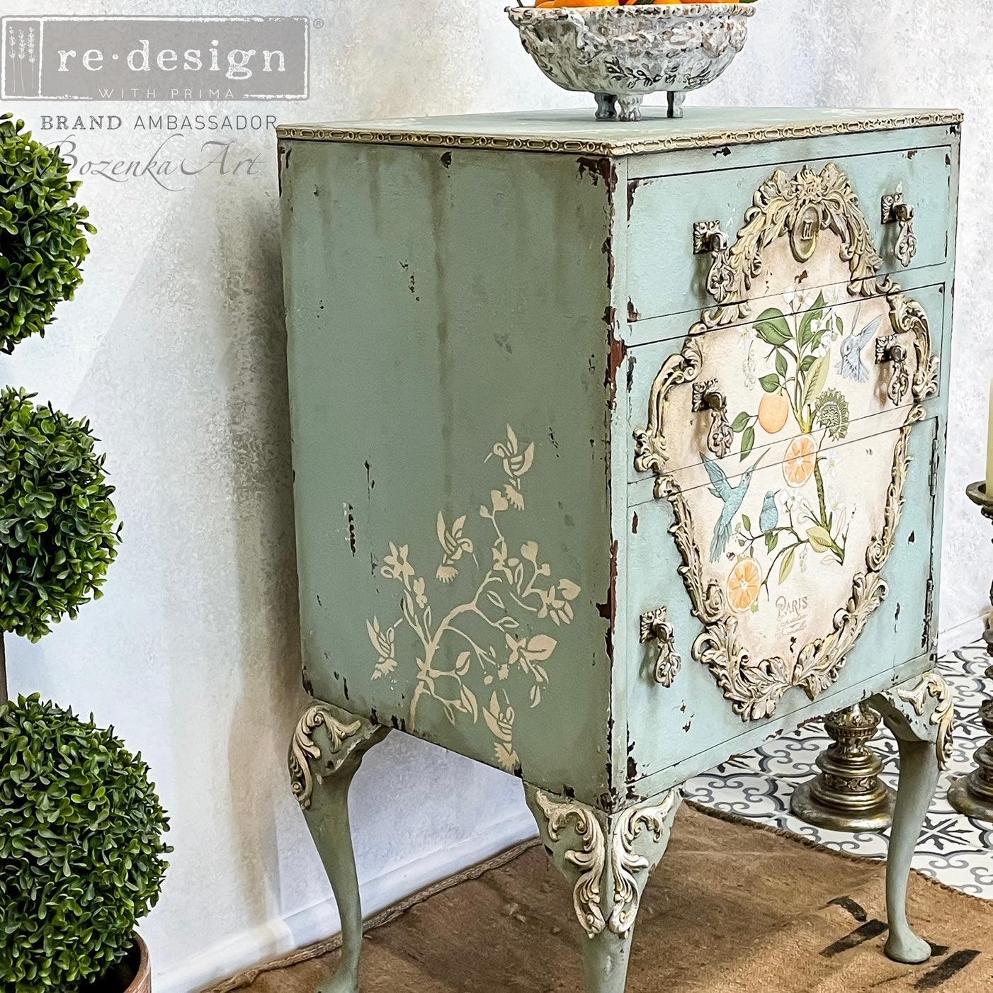 ReDesign | Decor Schablone | Hummingbird - Lioness Vintage