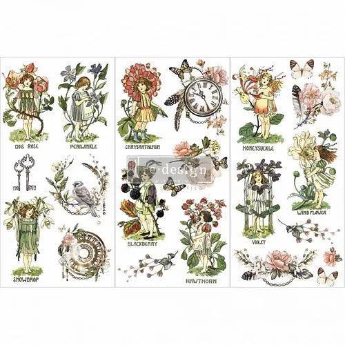 ReDesign Transfer | Flower Children | kleine Blumenkinder - Lioness Vintage