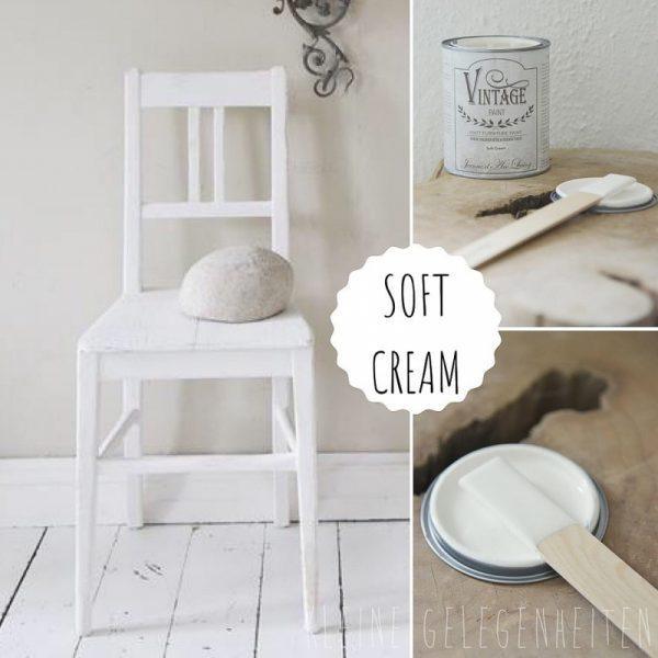 Soft Cream - zarter Weißton | Vintage Paint | Kreidefarbe - Lioness Vintage