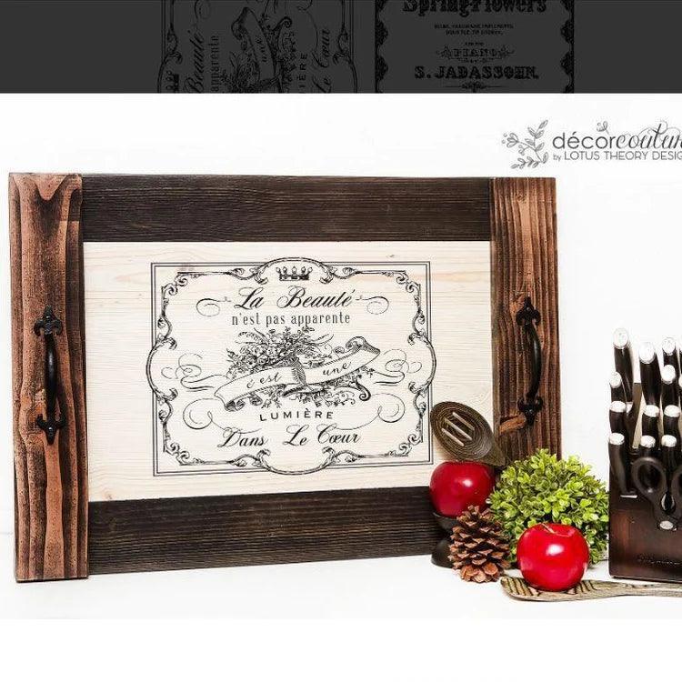 Spring Flowers | ReDesign Transferfolie | 4 Vintagelabel - Lioness Vintage
