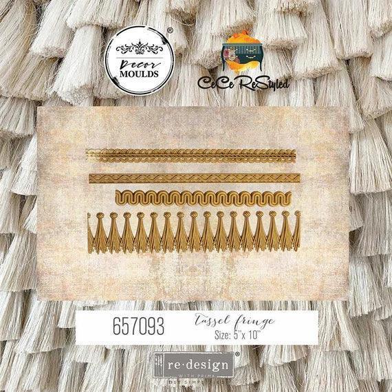 Tassel Fringe - Fransen Rand Silikonform | Redesign CECE - Lioness Vintage