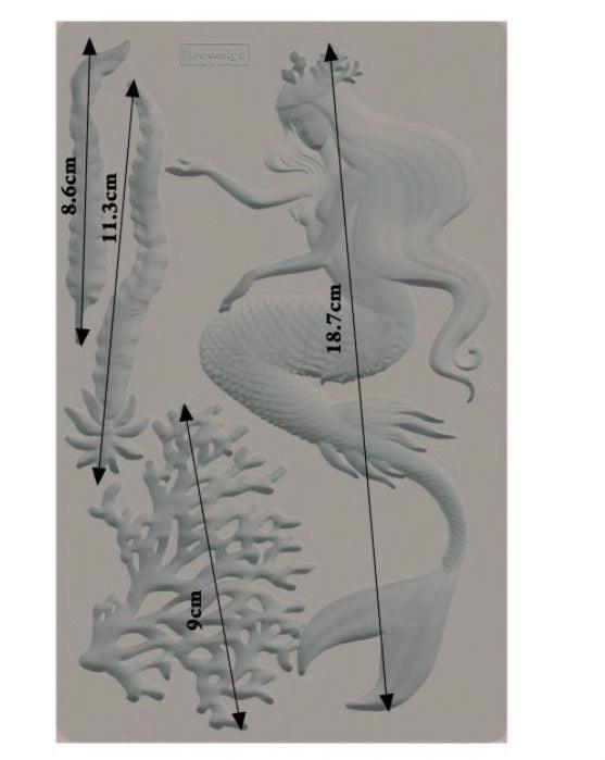 ReDesign - Sea Maven, Meerjungfrau Silikonform