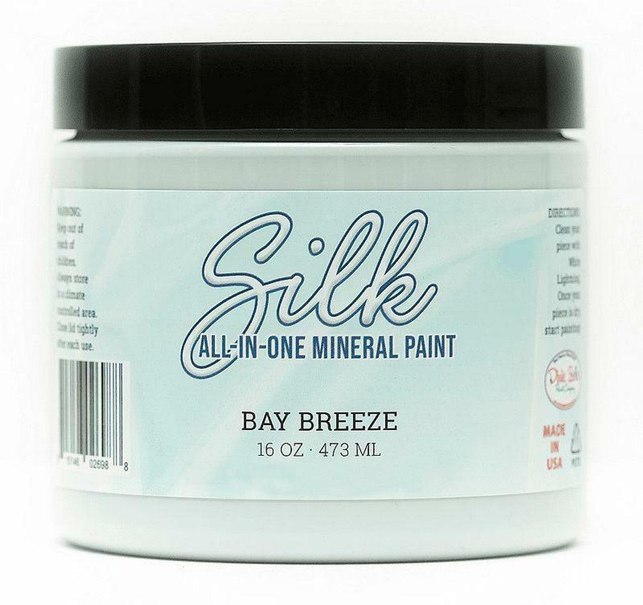Dixie Belle Silk | Bay Breeze | Weiss Grau - Lioness Vintage