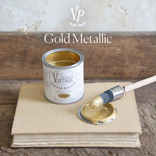 Gold Metallik Kreidefarbe | Vintage Paint - Lioness Vintage