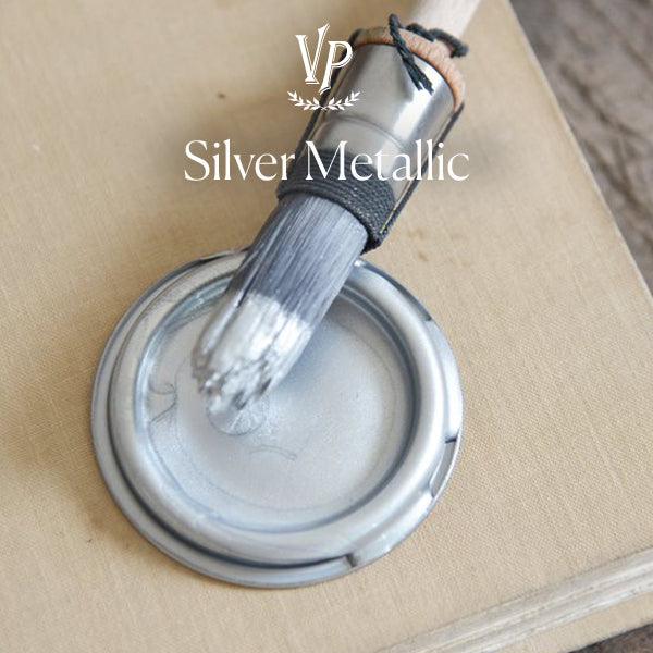 Silver Metallic Chalk Paint | Vintage paint