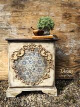 Blue Glass Ornate | Decoupage Papier | Dixie Belle | skandinavisches Muster - Lioness Vintage