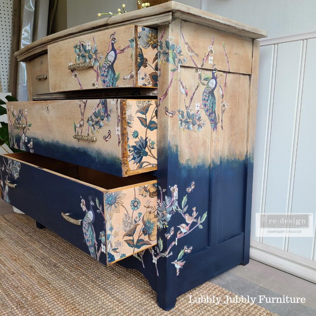 Decoupage Tissue Papier | Redesign - Garden Waltz - Lioness Vintage