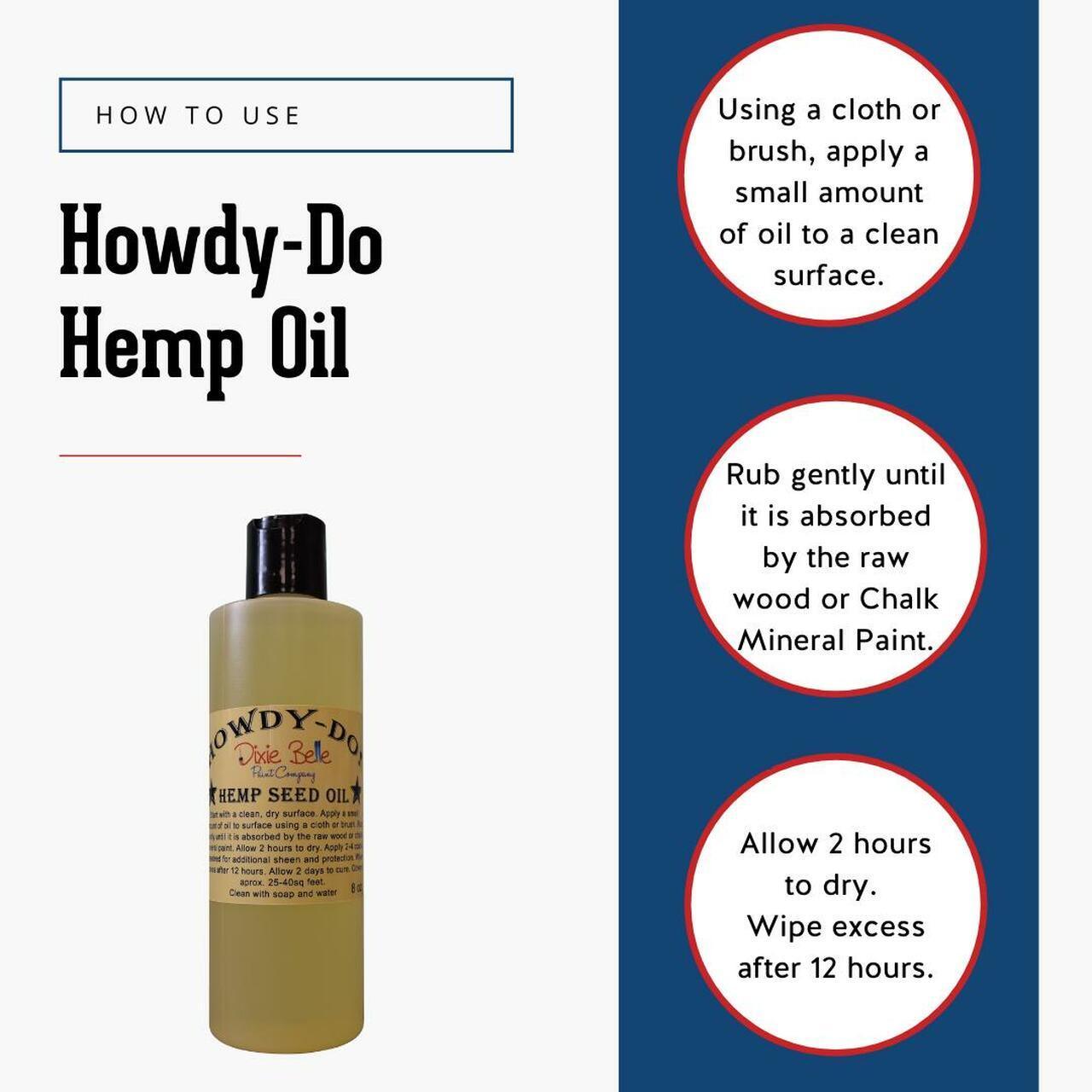 Dixie Belle | Howdy-Do Hemp Oil | Hanföl - Lioness Vintage