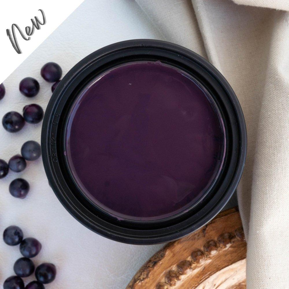 Elderberries | elderberry | Dark Purple | Terra Clay | Dixie Belle tone color