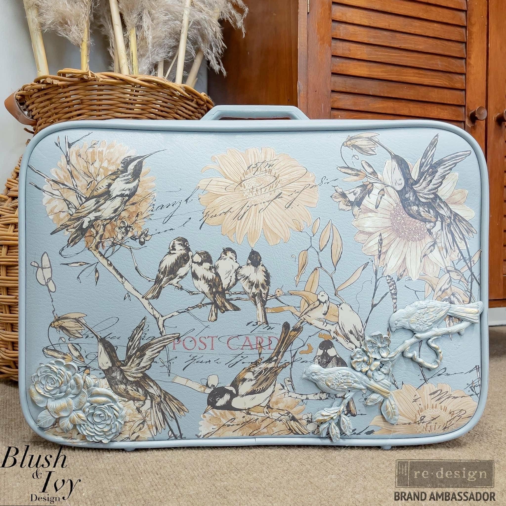 Großes Redesign Décor Transfers - Vintage Rustic, Vögel - Lioness Vintage