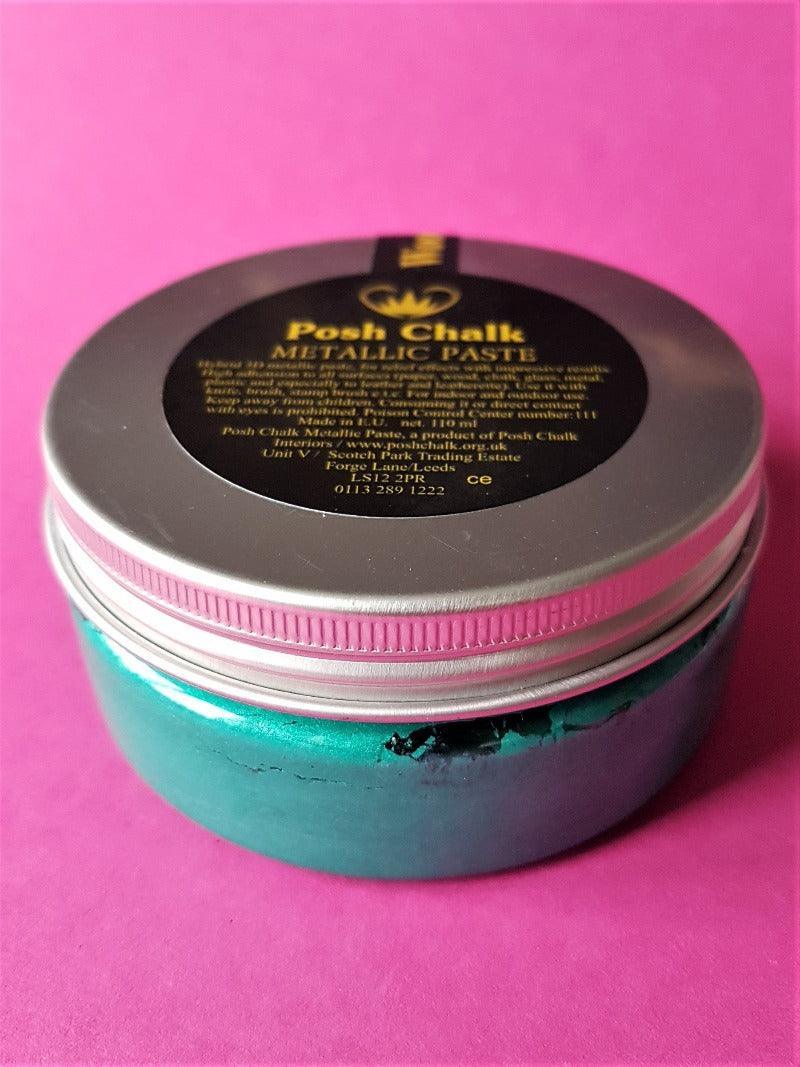 Grün Posh Chalk Smooth Metallic Paste green fhthalo - Lioness Vintage