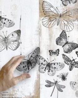 IOD Stempel | Butterflies Schmetterlinge - Lioness Vintage
