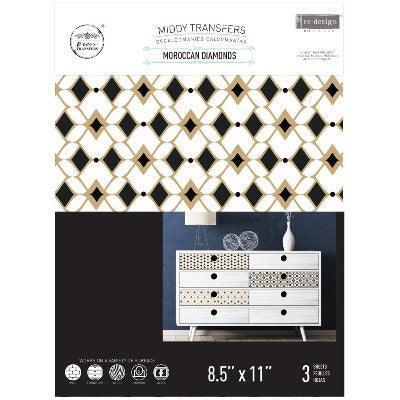 Moroccan Diamonds | Redesign | Middy Transfers - Lioness Vintage