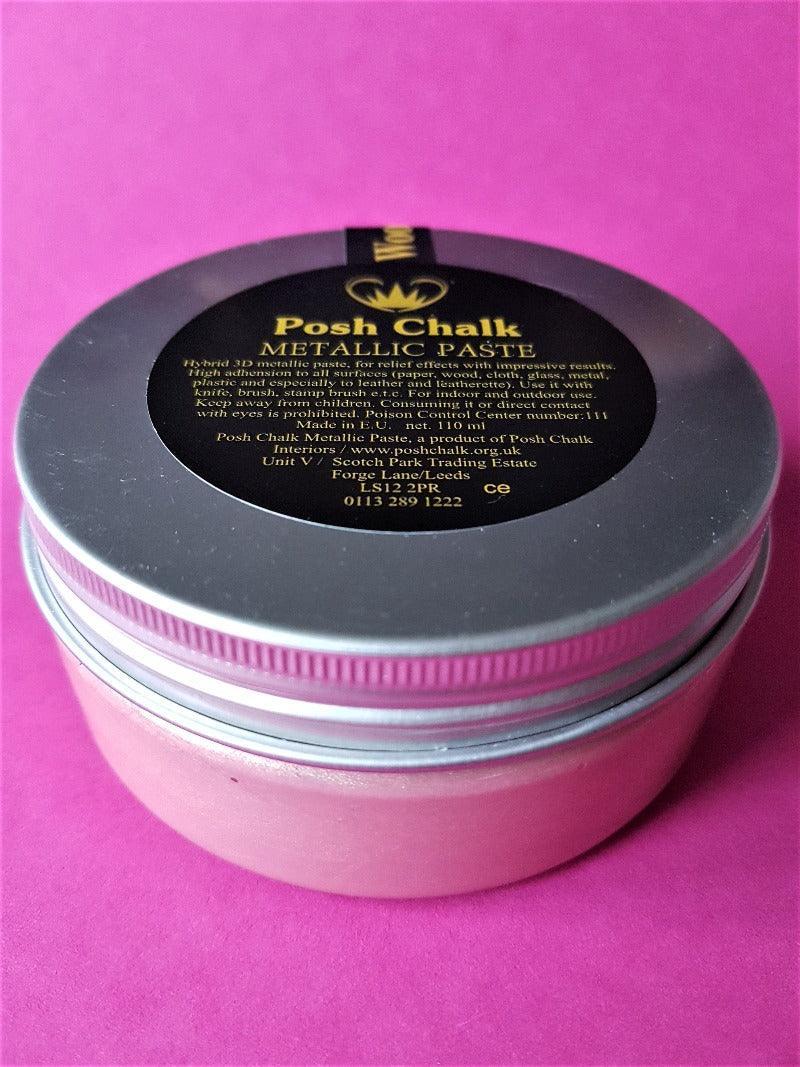 Posh Chalk Metallic Paste rose gold, smooth 3-D Textur - Lioness Vintage