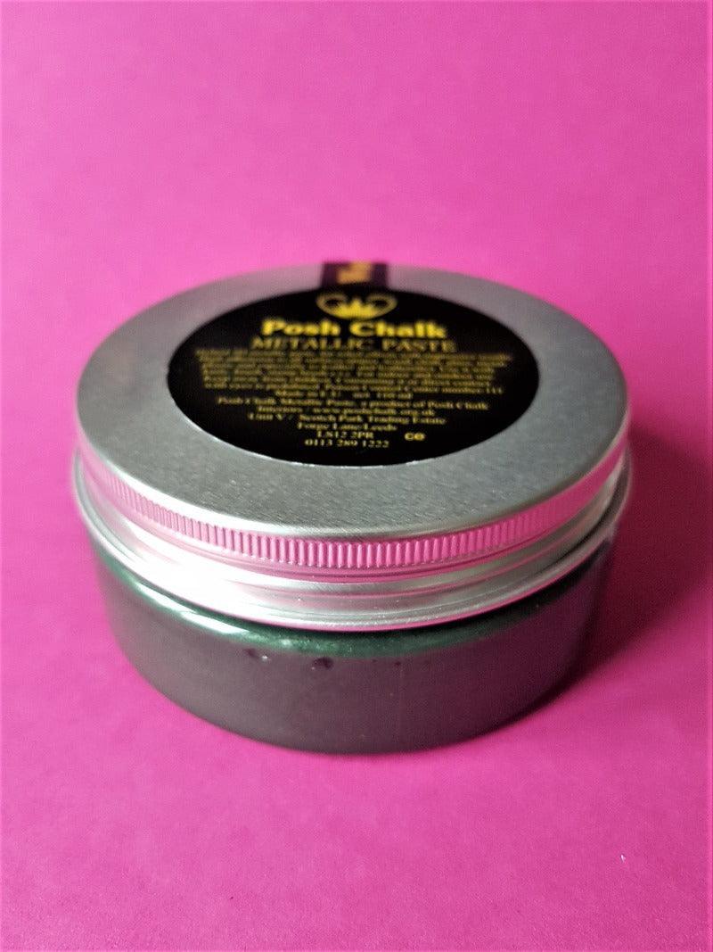 Posh Chalk Smooth Metallic Paste green dark - Lioness Vintage