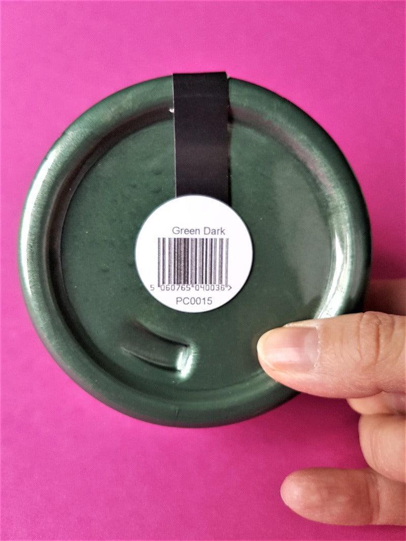 Posh Chalk Smooth Metallic Paste green dark - Lioness Vintage