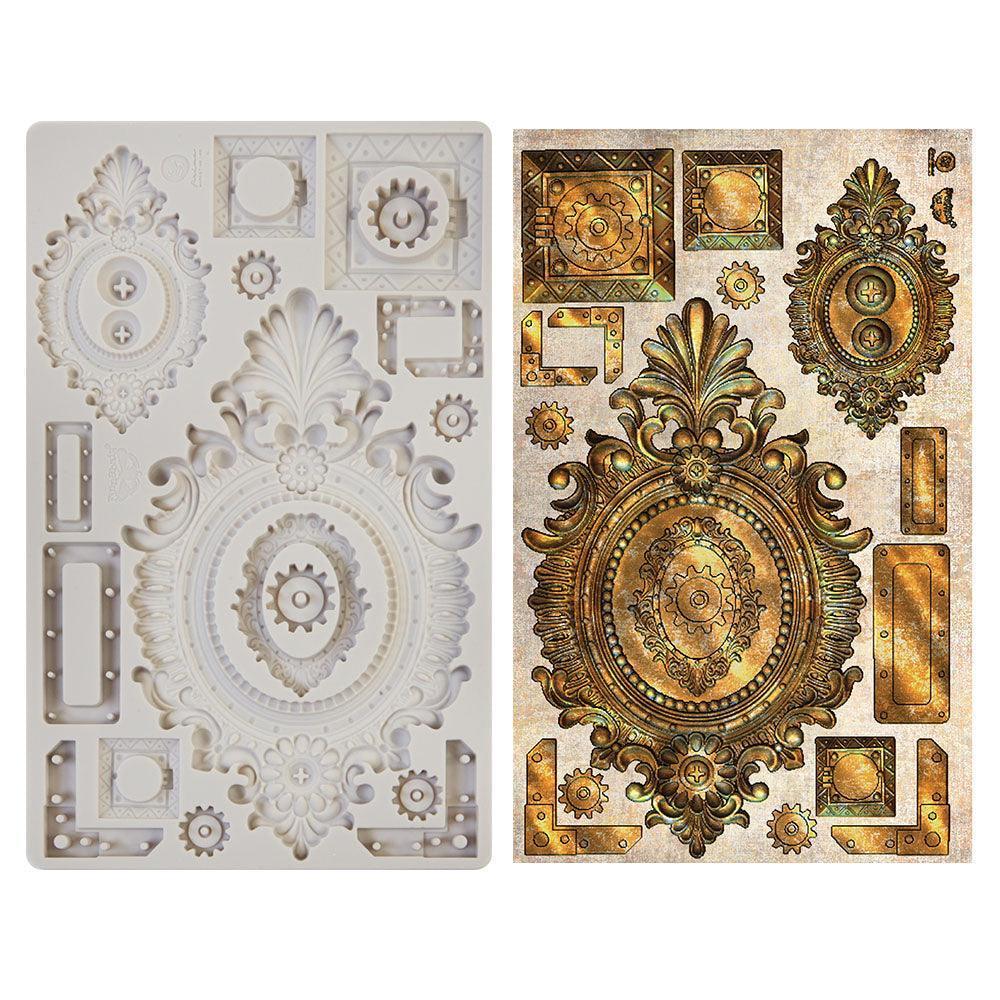 Prima Finnabair Mould - Grungy Frames - Lioness Vintage