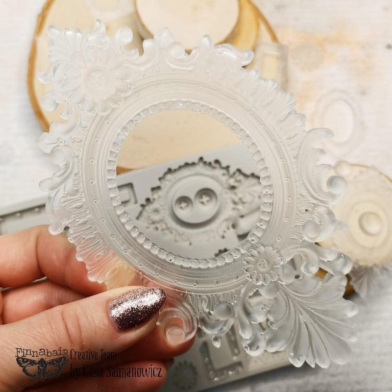 Prima Finnabair Mould - Grungy Frames - Lioness Vintage