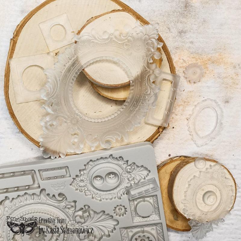 Prima Finnabair Mould - Grungy Frames - Lioness Vintage