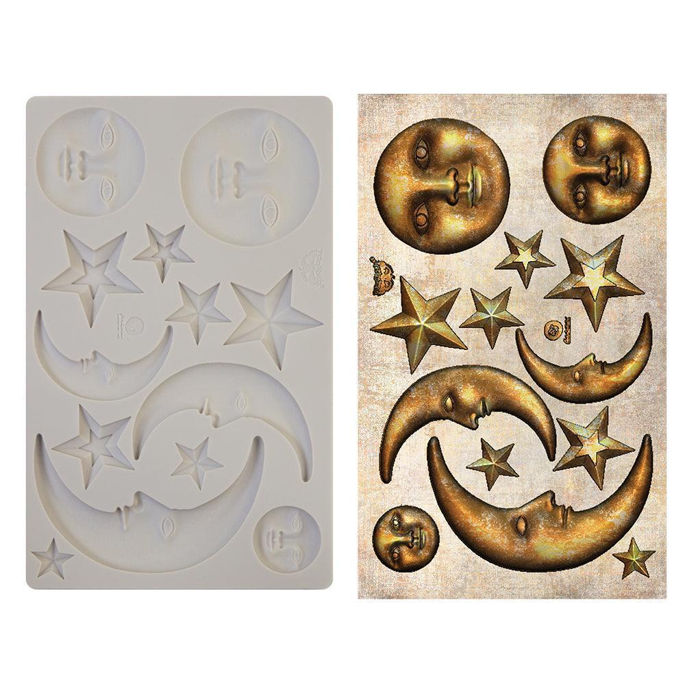 Prima Finnabair Mould - Nocturnal Elements - Lioness Vintage