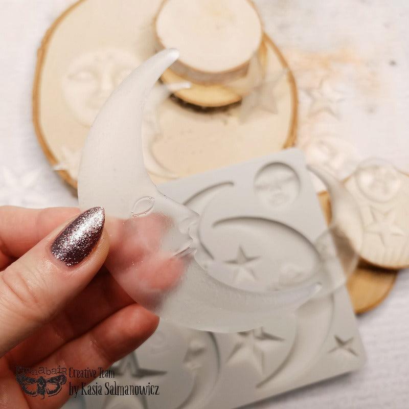 Prima Finnabair Mould - Nocturnal Elements - Lioness Vintage