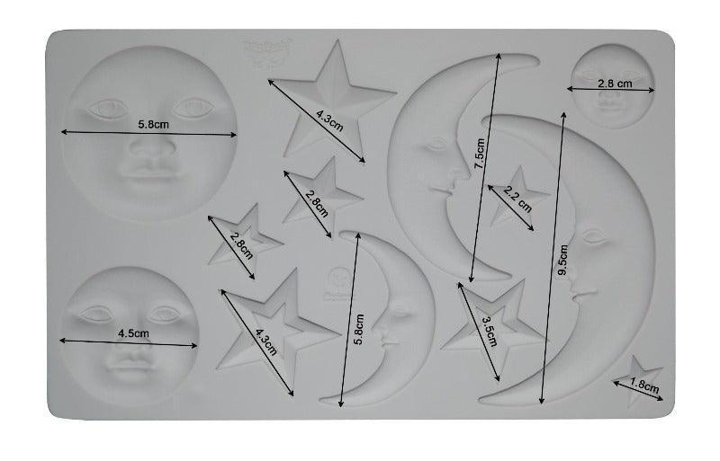 Prima Finnabair Mould - Nocturnal Elements - Lioness Vintage