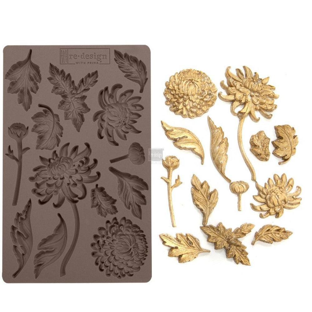 Prima Redesign Décor Moulds® |Botanist Floral, Astern - Lioness Vintage