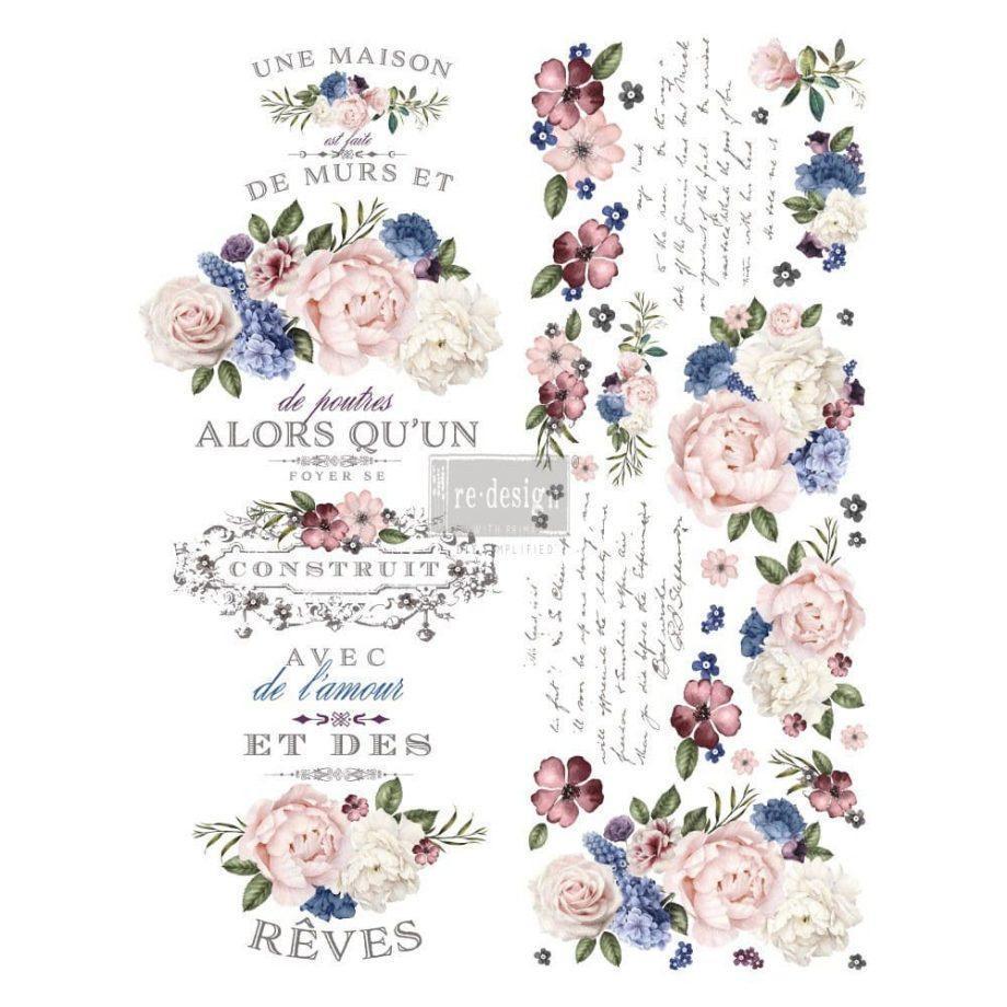 Redesign Décor Transfers | Lavender Collection Bush - Lioness Vintage