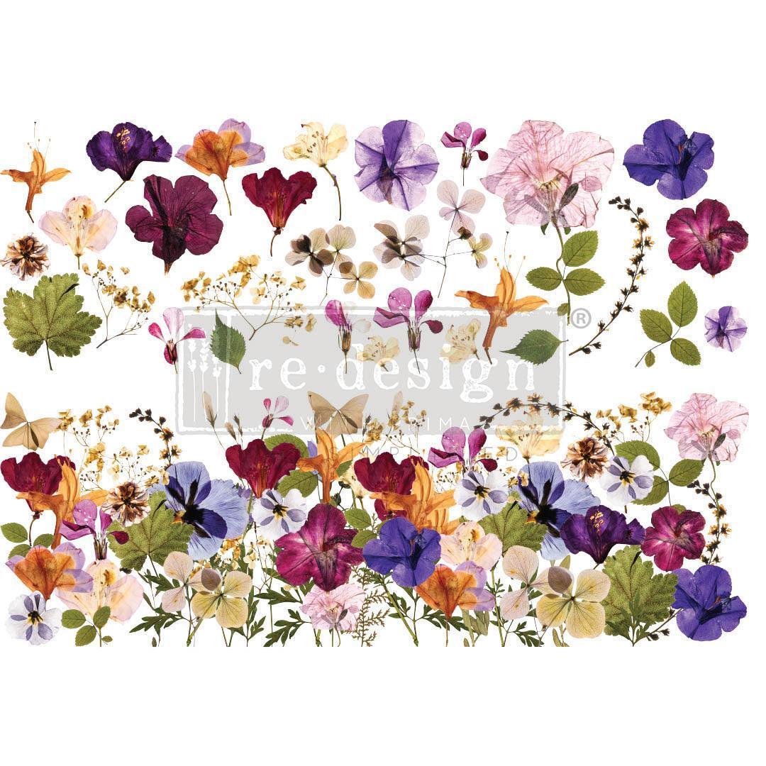 Redesign Decor Transfers | Pressed Flowers - Lioness Vintage
