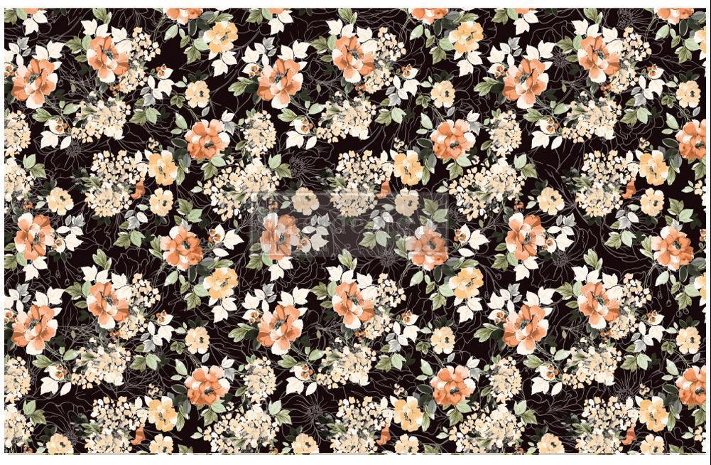 ReDesign Decoupage Decor Tissue Paper Midnight Amber - Lioness Vintage