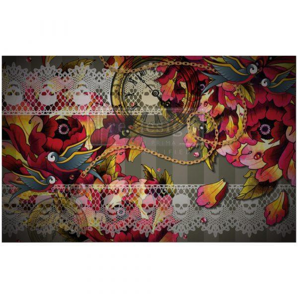 ReDesign Decoupage Tissue Paper - Cece Ink and Lace - Lioness Vintage