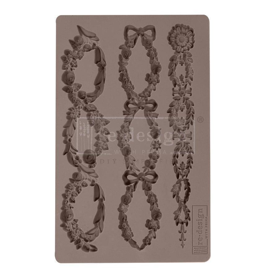 ReDesign Mould - Floral Chain Silikonform - Lioness Vintage