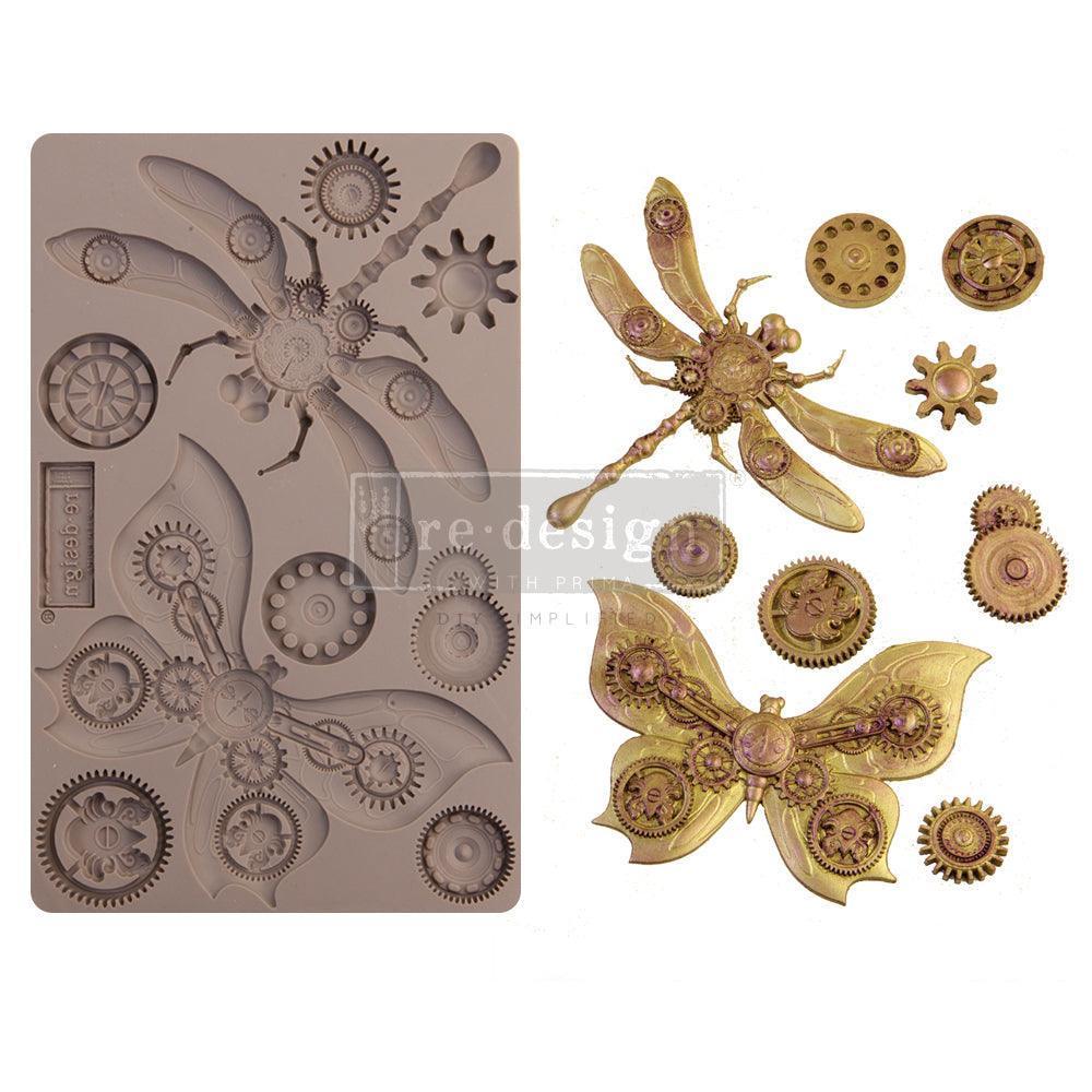 ReDesign Mould | Mechanical Insectica | steampunk Silikonform - Lioness Vintage