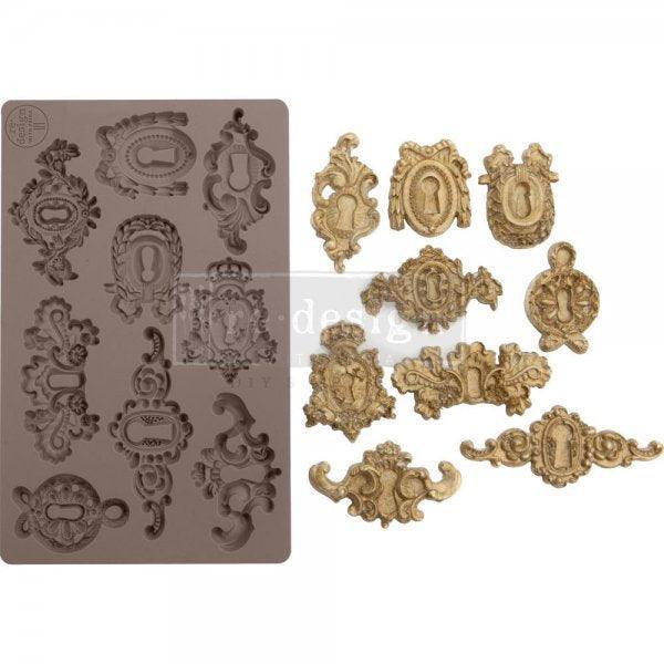 Redesign Moulds | Grandeur Keyholes - Schlossverzierung - Lioness Vintage