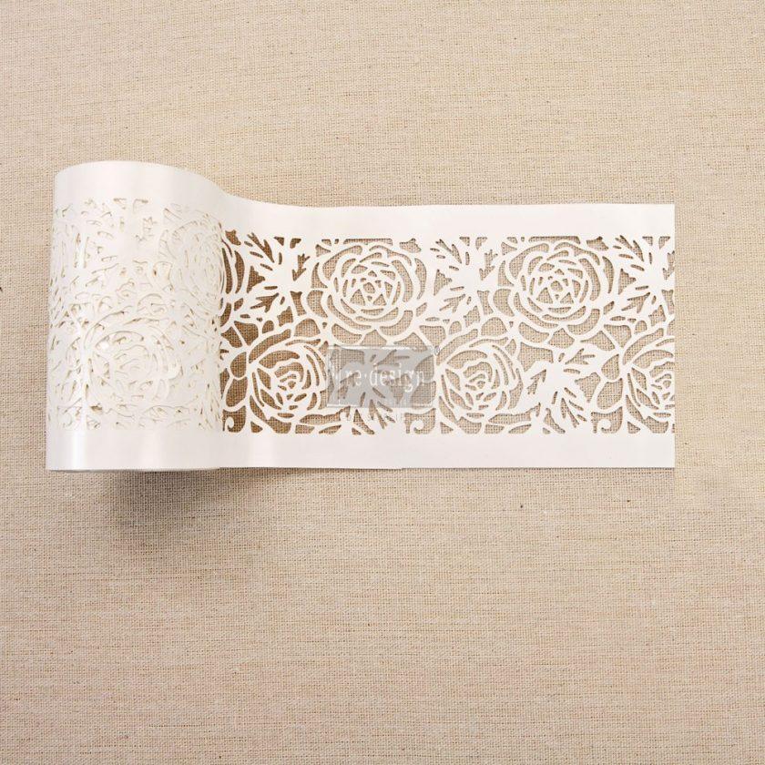 ReDesign | Schablone Stick & Style - Tea Rose Garden - Lioness Vintage