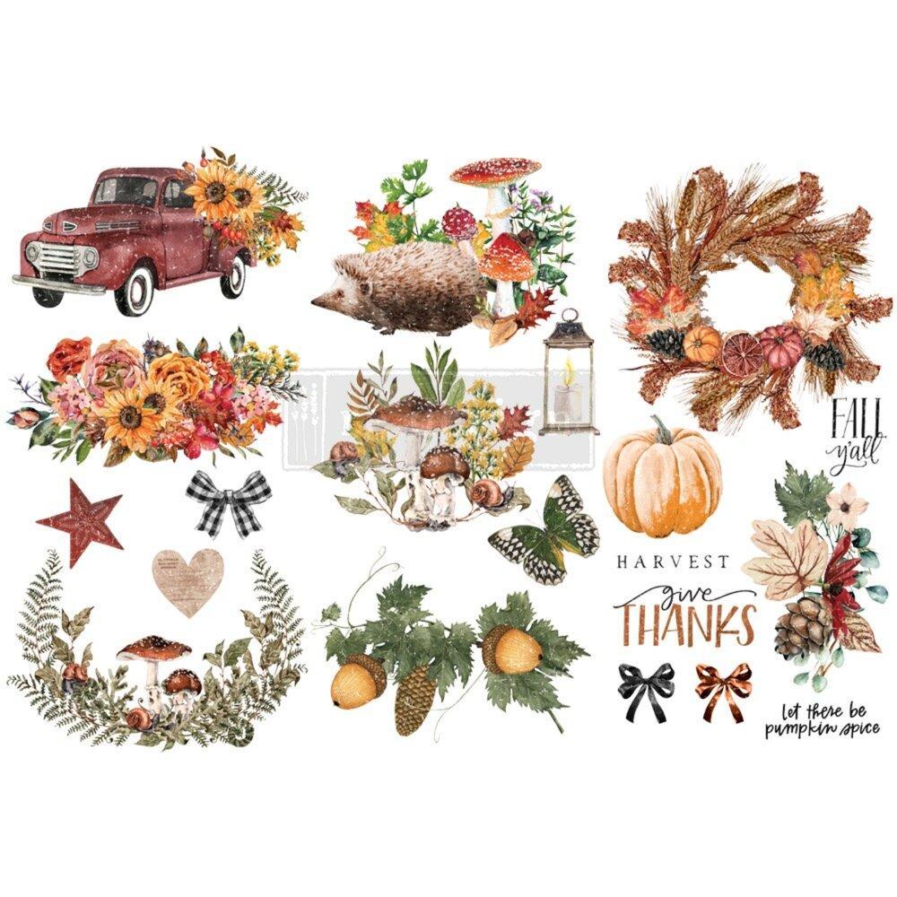 ReDesign Transfer | Autumn Essentials | kleine Herbstmotive - Lioness Vintage