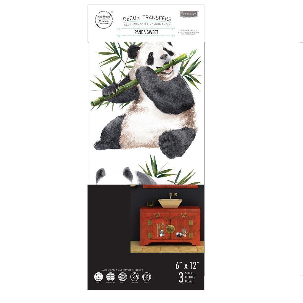 Redesign Transfer | Panda Sweet - Pandabär - Lioness Vintage