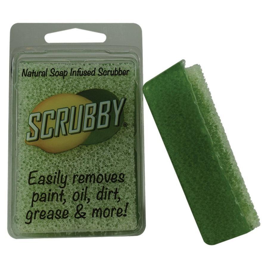 Scrubby Soap | Pinselseife Limetten|Zitronenduft mit Schwamm inkludiert - Lioness Vintage