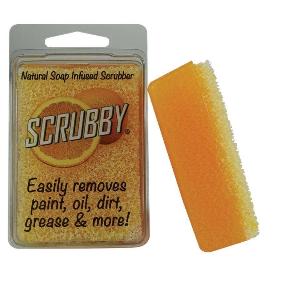 Scrubby Soap | Pinselseife Orangenduft mit Schwamm inkludiert - Lioness Vintage