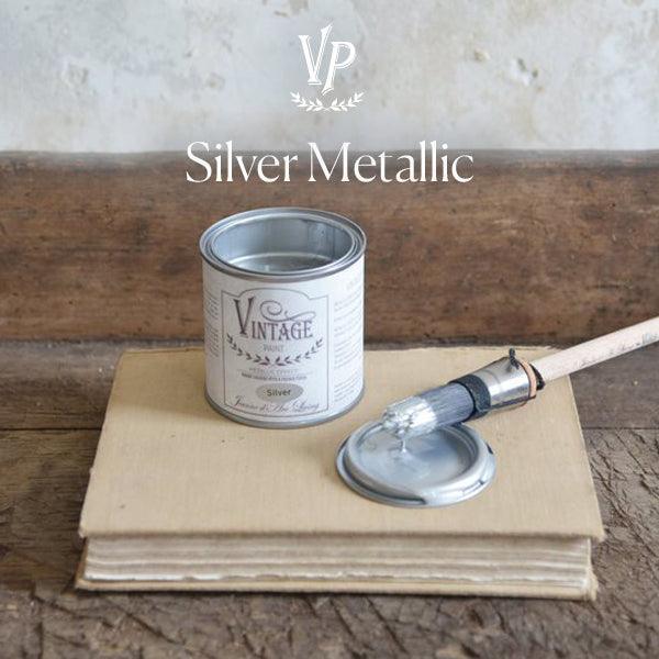 Silber Metallik Kreidefarbe | Vintage Paint - Lioness Vintage