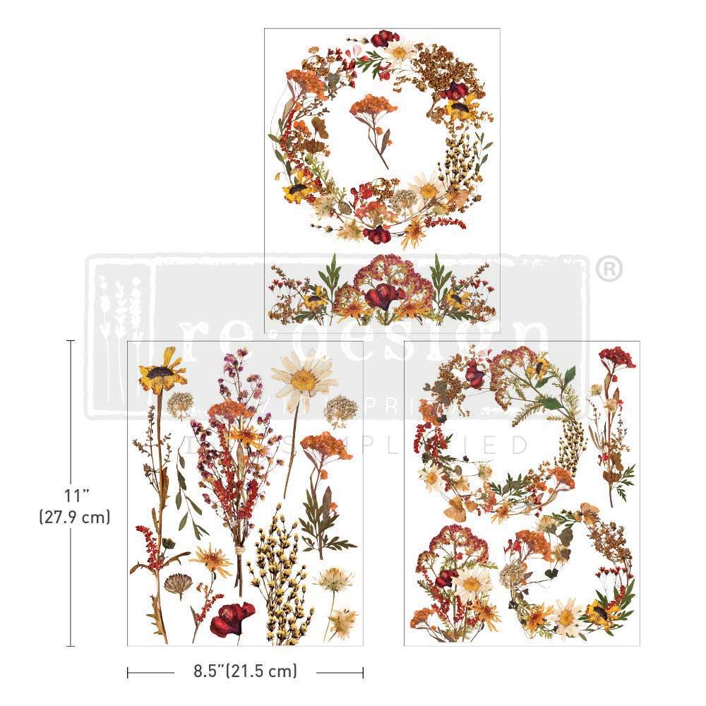 Dried Wildflowers | Redesign | Middy Transfers - Lioness Vintage