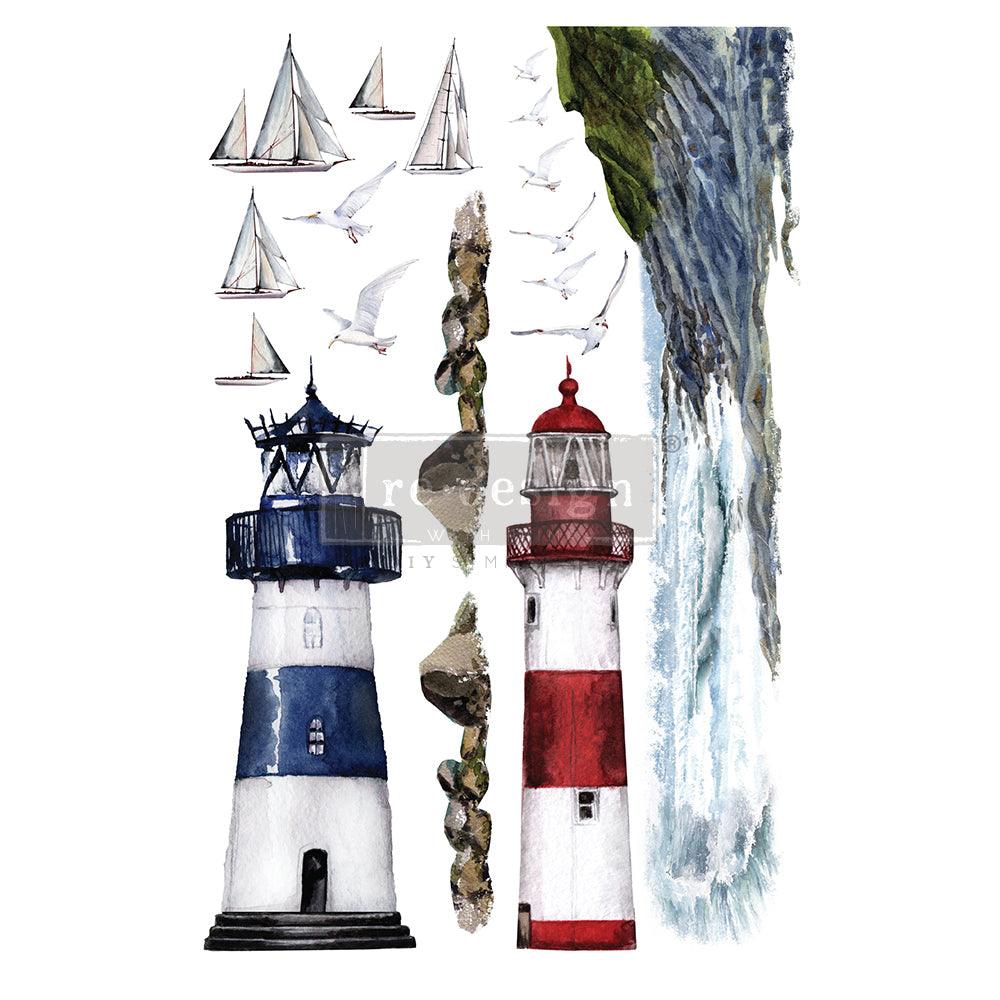 transferfolie_redesign_Lighthouse_Leuchturm_maritim_lionessvintage
