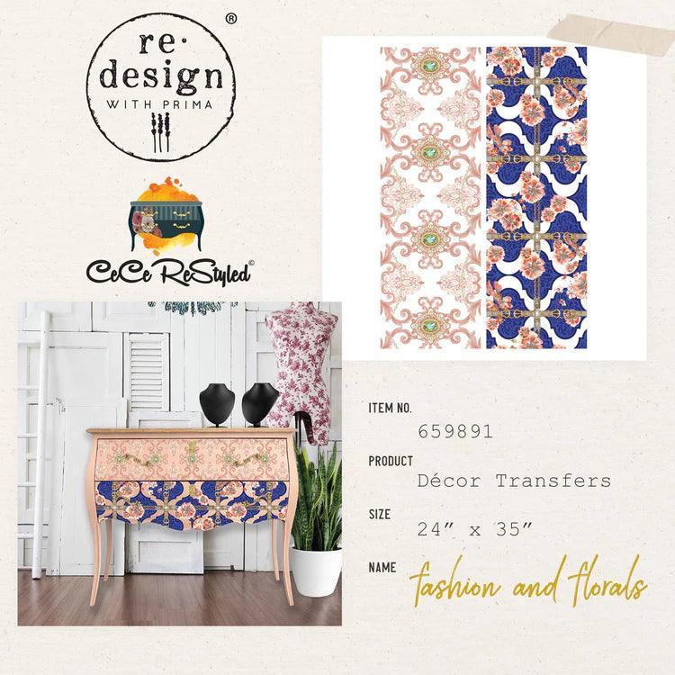 Transferfolien | Redesign Transfer - Fashion & Florals - Lioness Vintage