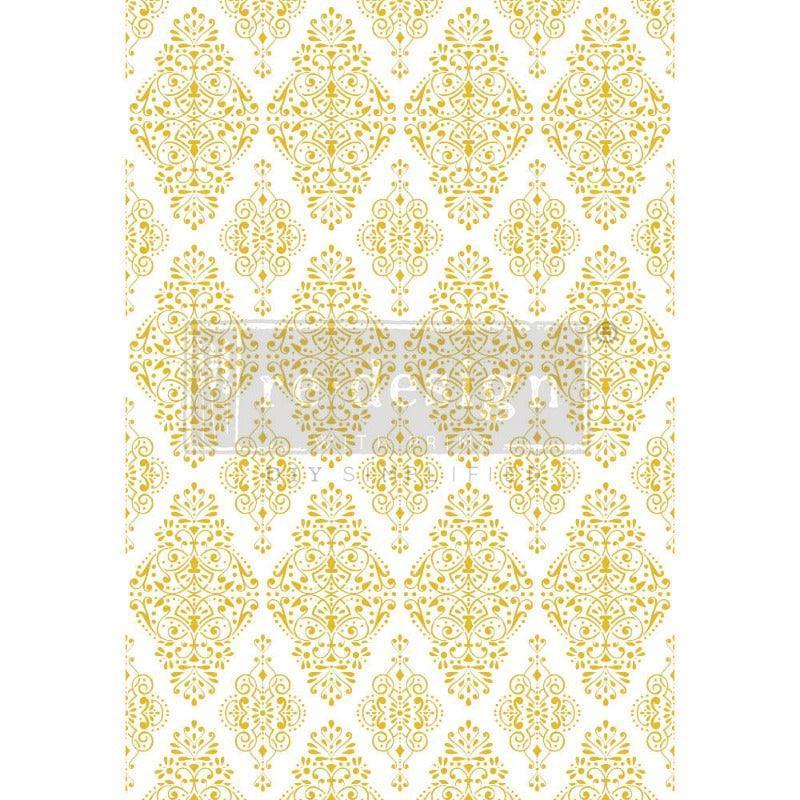 Transferfolien | Redesign Transfer - Kacha Gold Damask - Lioness Vintage